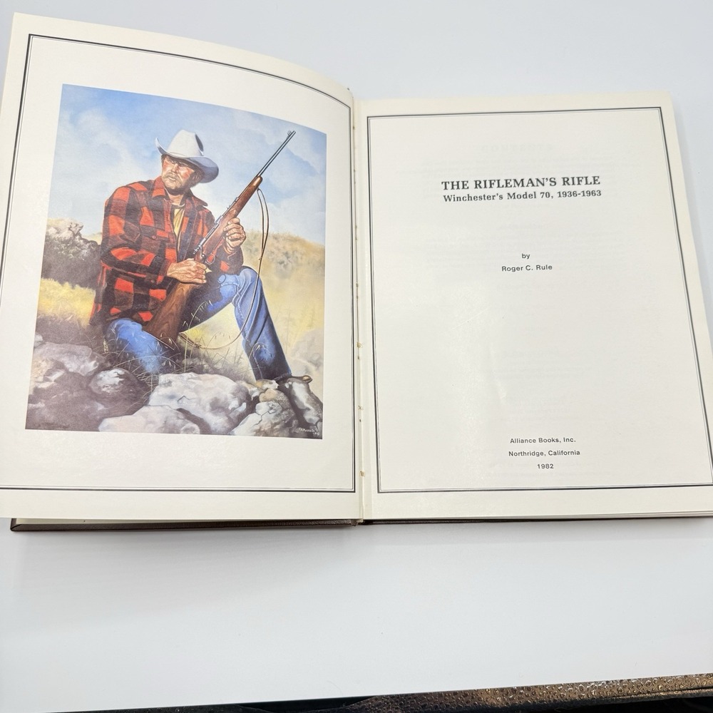 THE RIFLEMAN'S RIFLE BOOK 1ST EDITION 1982 ROGER C. RULE WINCHESTER'S MODEL 70 - Picture 9 of 16